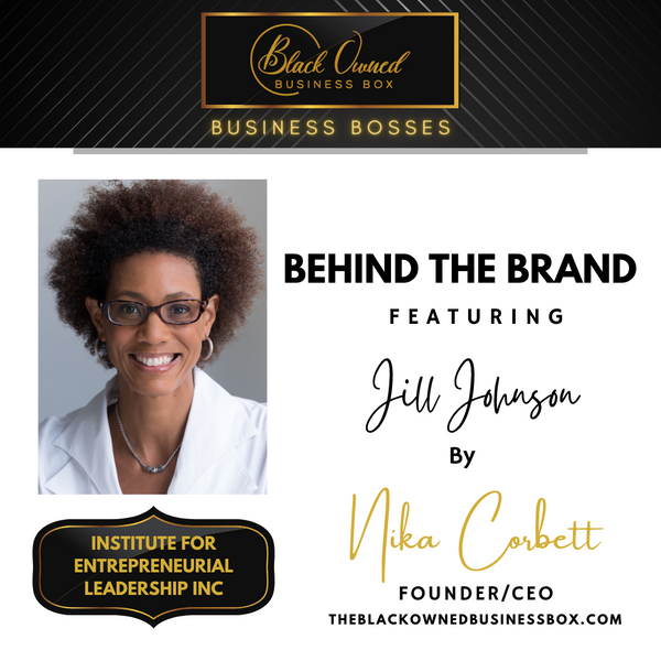 Black Owned Business Boss - Jill Johnson